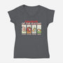 Seasons-Womens-V-Neck-Tee-Freecheese