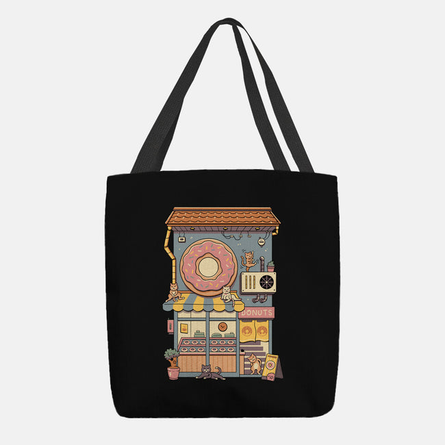 Donut House-None-Basic Tote-Bag-vp021