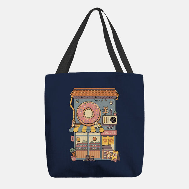 Donut House-None-Basic Tote-Bag-vp021