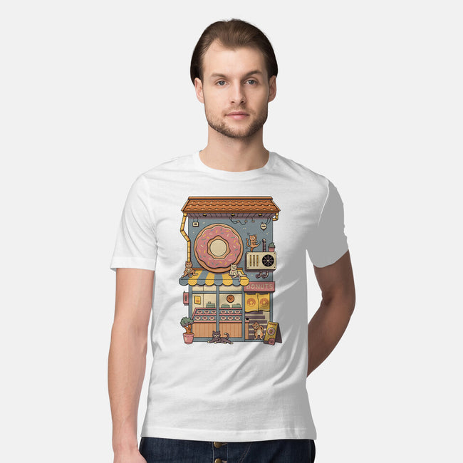 Donut House-Mens-Premium-Tee-vp021