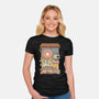 Donut House-Womens-Fitted-Tee-vp021