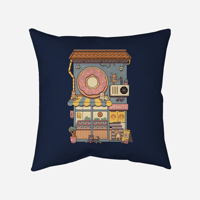 Donut House-None-Removable Cover w Insert-Throw Pillow-vp021