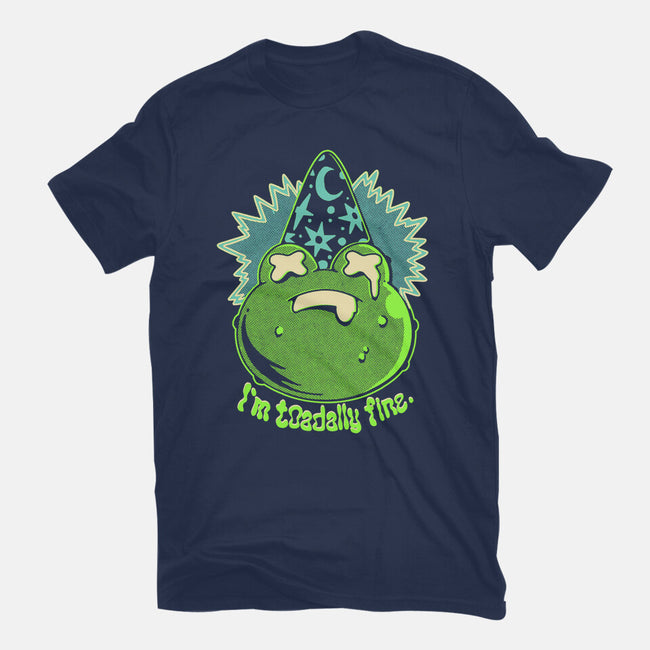 I'm Toadally Fine-Mens-Heavyweight-Tee-ilustrata