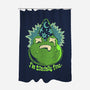 I'm Toadally Fine-None-Polyester-Shower Curtain-ilustrata