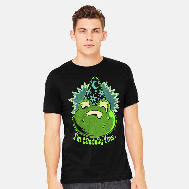 I'm Toadally Fine-Mens-Heavyweight-Tee-ilustrata