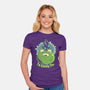 I'm Toadally Fine-Womens-Fitted-Tee-ilustrata