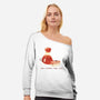 Soy Happy For You-Womens-Off Shoulder-Sweatshirt-FunkVampire