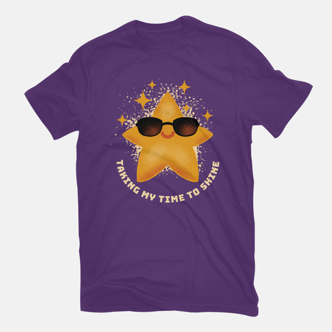 Taking My Time To Shine-Womens-Basic-Tee-FunkVampire