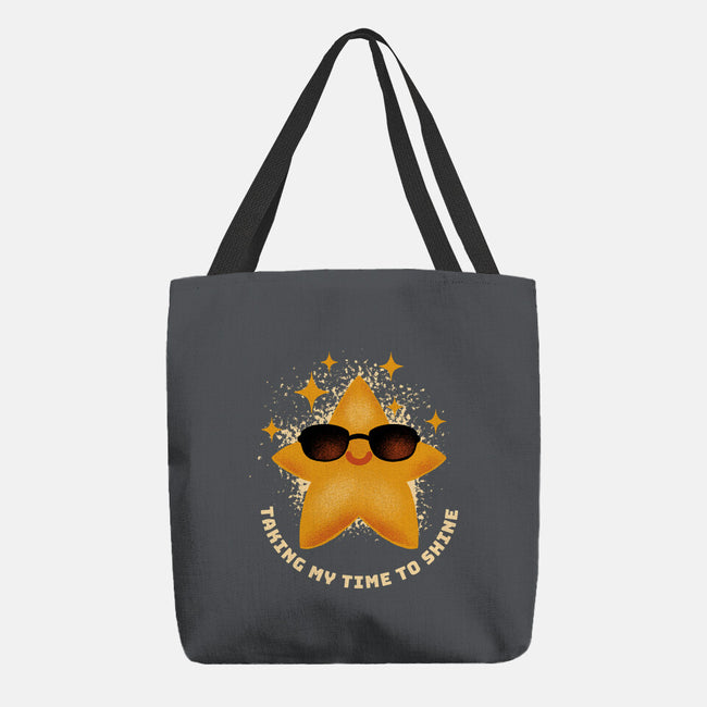 Taking My Time To Shine-None-Basic Tote-Bag-FunkVampire