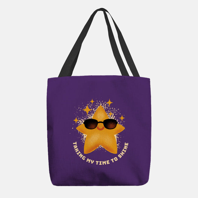 Taking My Time To Shine-None-Basic Tote-Bag-FunkVampire