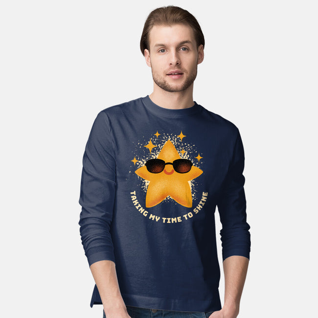 Taking My Time To Shine-Mens-Long Sleeved-Tee-FunkVampire