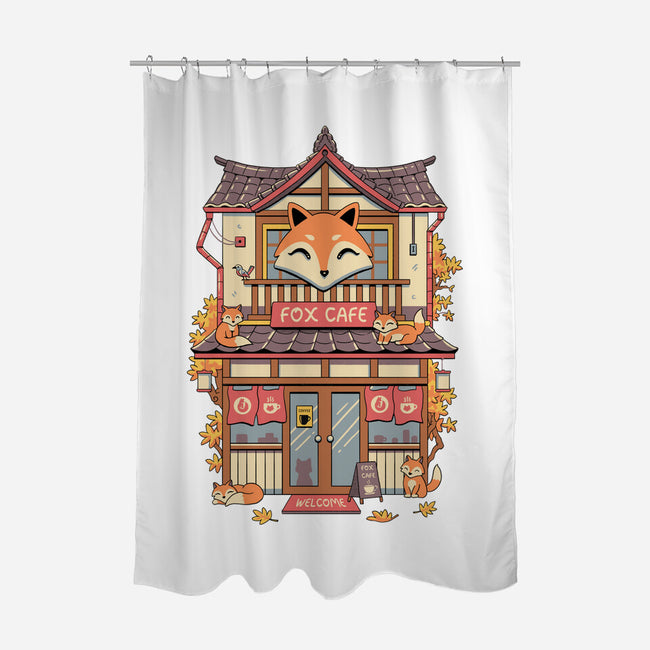 Fox Cafe-None-Polyester-Shower Curtain-vp021