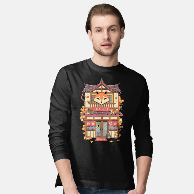 Fox Cafe-Mens-Long Sleeved-Tee-vp021