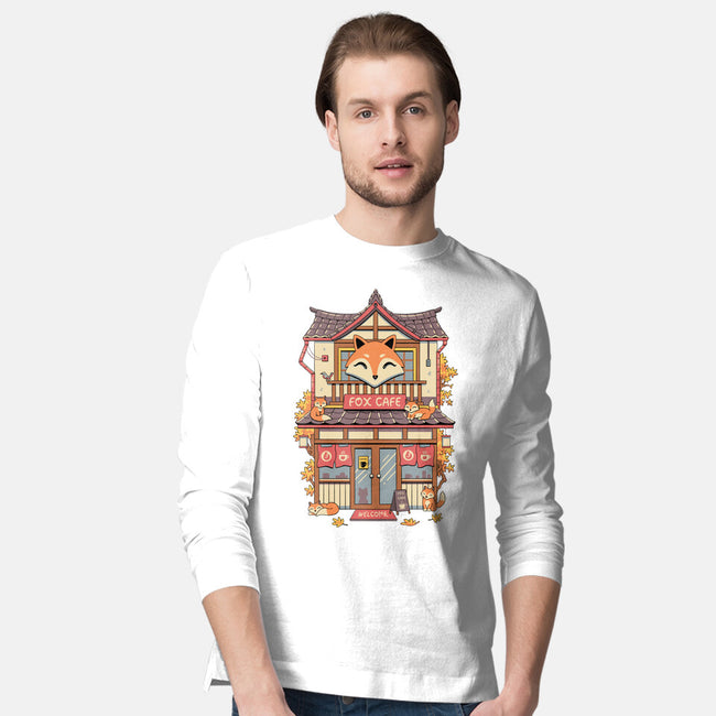 Fox Cafe-Mens-Long Sleeved-Tee-vp021