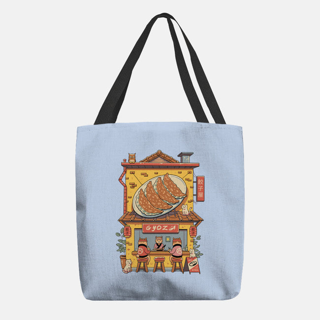 Gyoza Neko House-None-Basic Tote-Bag-vp021