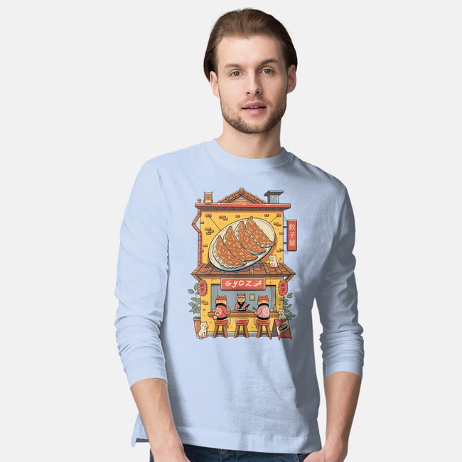 Gyoza Neko House-Mens-Long Sleeved-Tee-vp021