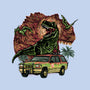 Dino Expedition-Womens-Fitted-Tee-glitchygorilla