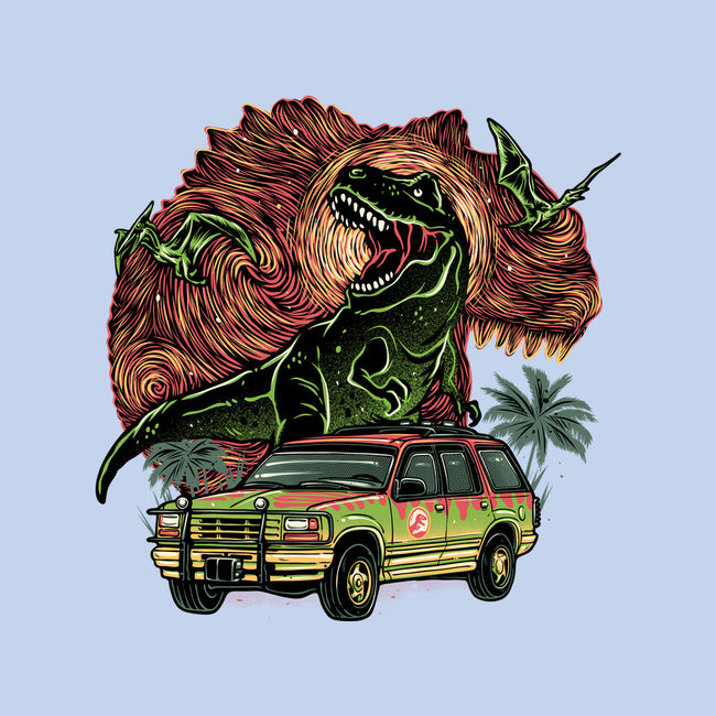 Dino Expedition-Mens-Heavyweight-Tee-glitchygorilla