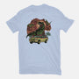 Dino Expedition-Unisex-Basic-Tee-glitchygorilla