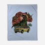 Dino Expedition-None-Fleece-Blanket-glitchygorilla