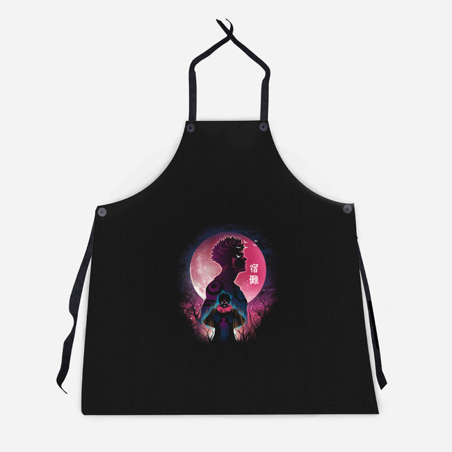 Sukuna Landscape-Unisex-Kitchen-Apron-dandingeroz