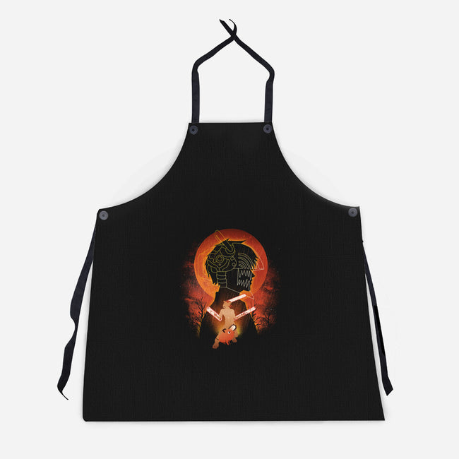 Denji Landscape-Unisex-Kitchen-Apron-dandingeroz