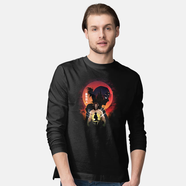 Eren Landscape-Mens-Long Sleeved-Tee-dandingeroz