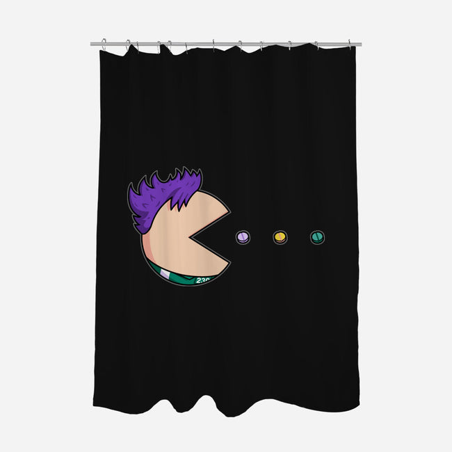 Pill-Man-None-Polyester-Shower Curtain-Raffiti