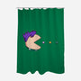 Pill-Man-None-Polyester-Shower Curtain-Raffiti