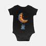 Cookie Moonster-Baby-Basic-Onesie-retrodivision