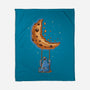 Cookie Moonster-None-Fleece-Blanket-retrodivision