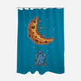 Cookie Moonster-None-Polyester-Shower Curtain-retrodivision