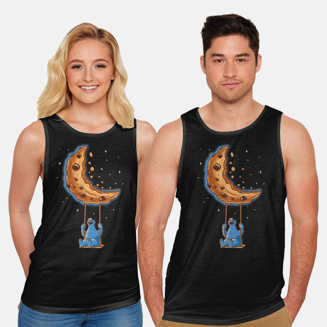 Cookie Moonster-Unisex-Basic-Tank-retrodivision