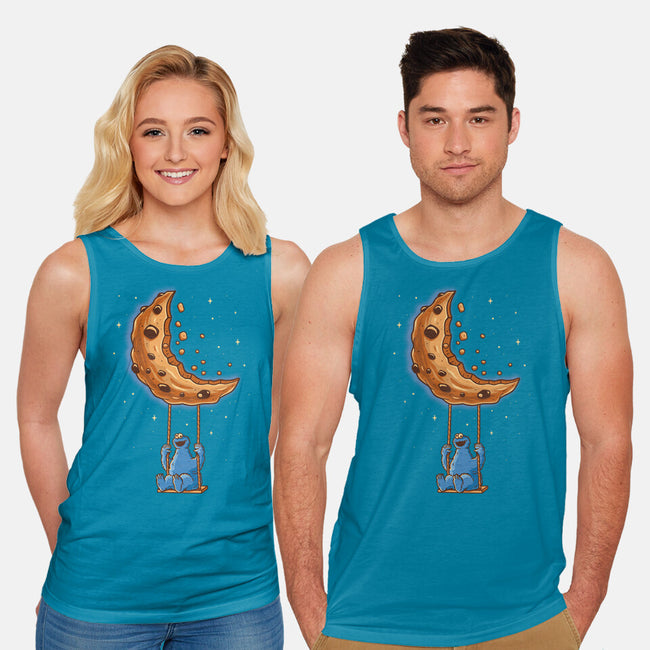 Cookie Moonster-Unisex-Basic-Tank-retrodivision