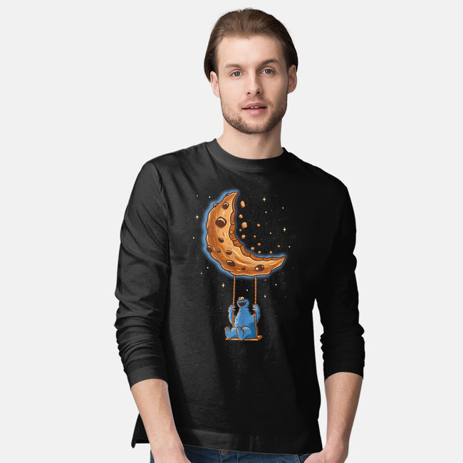 Cookie Moonster-Mens-Long Sleeved-Tee-retrodivision