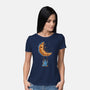 Cookie Moonster-Womens-Basic-Tee-retrodivision