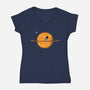 Going Around-Womens-V-Neck-Tee-sebasebi