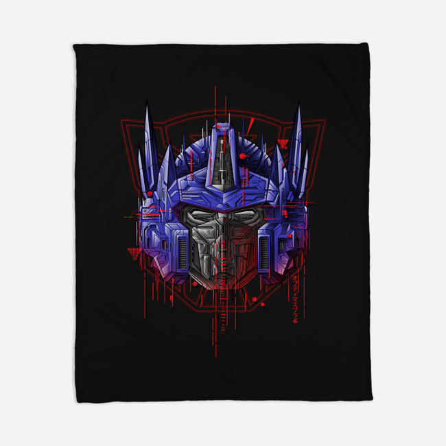 Orion Pax-None-Fleece-Blanket-silentOp