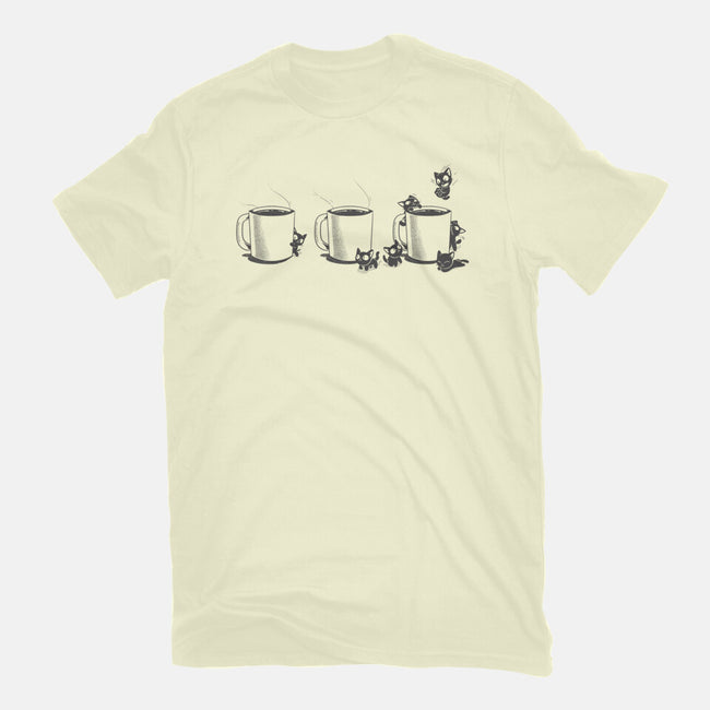 Coffee Cat Too-Mens-Premium-Tee-yumie