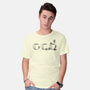 Coffee Cat Too-Mens-Basic-Tee-yumie