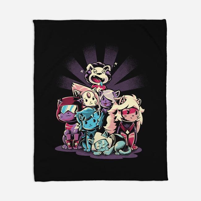 Cute Gems Too-None-Fleece-Blanket-yumie