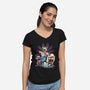 Cute Gems Too-Womens-V-Neck-Tee-yumie