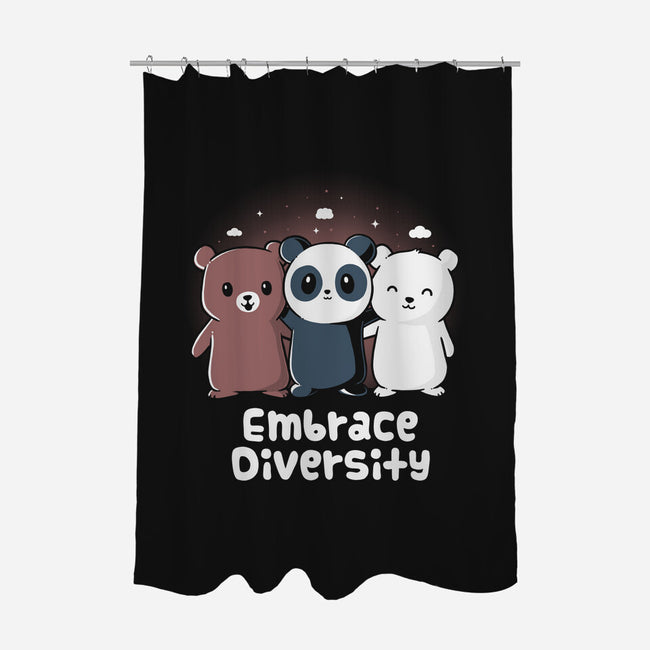 Embrace Diversity-None-Polyester-Shower Curtain-yumie