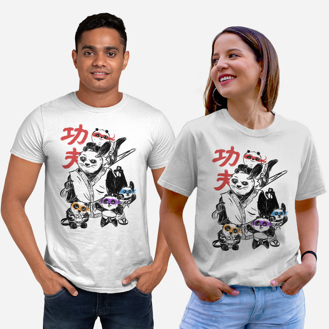 Kung Fu Panda Three-Unisex-Basic-Tee-yumie