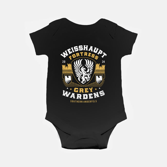 Grey Wardens Fortress Crest-Baby-Basic-Onesie-LAGELANTEE