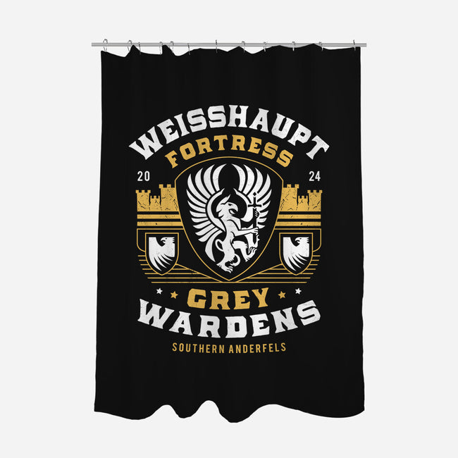 Grey Wardens Fortress Crest-None-Polyester-Shower Curtain-LAGELANTEE