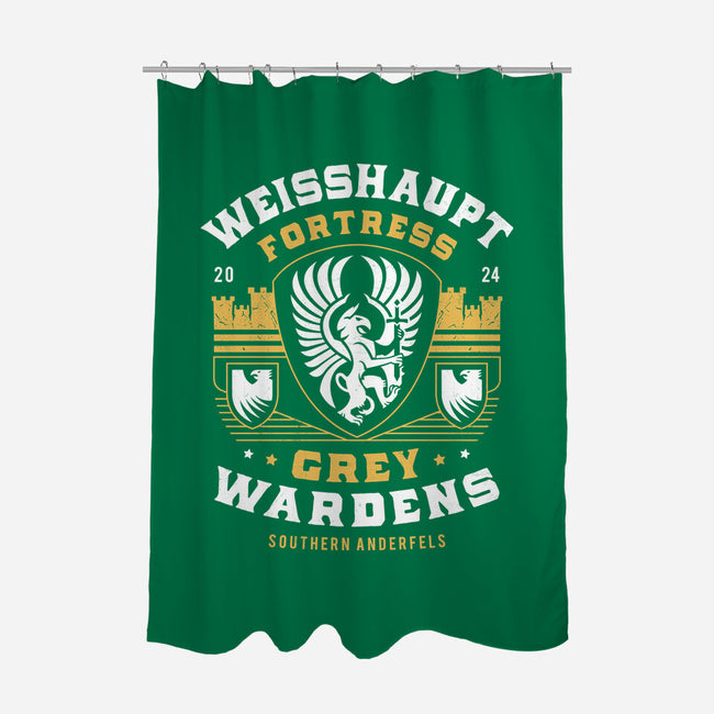 Grey Wardens Fortress Crest-None-Polyester-Shower Curtain-LAGELANTEE