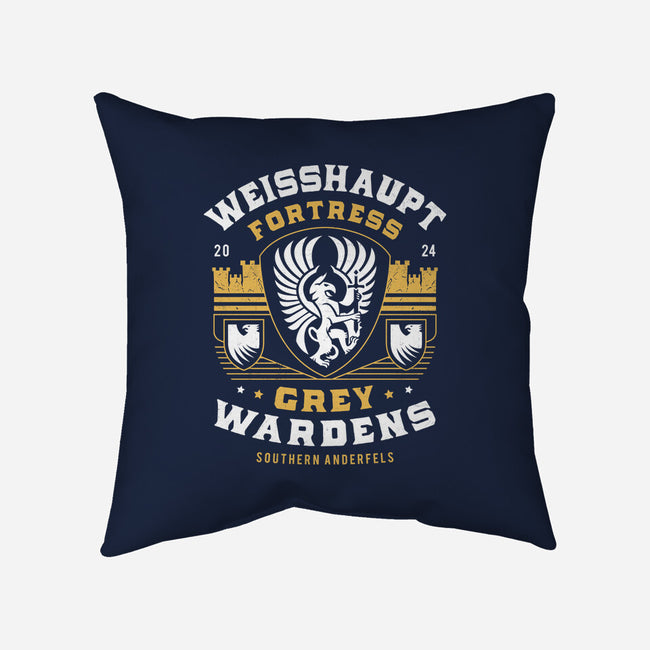 Grey Wardens Fortress Crest-None-Removable Cover w Insert-Throw Pillow-LAGELANTEE