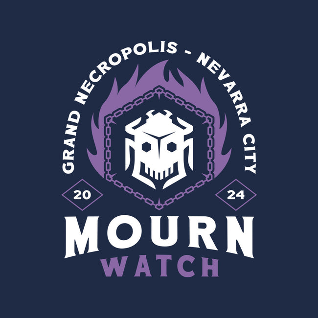 Mourn Watch Emblem-None-Basic Tote-Bag-LAGELANTEE