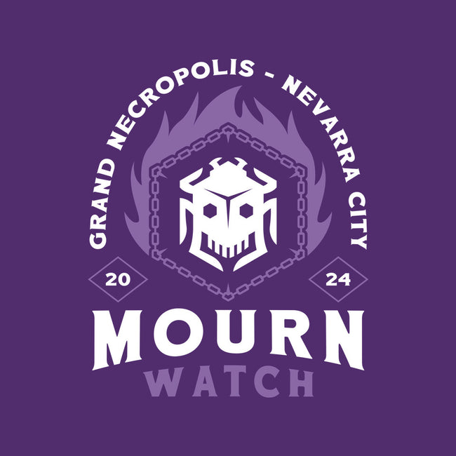 Mourn Watch Emblem-Womens-Fitted-Tee-LAGELANTEE